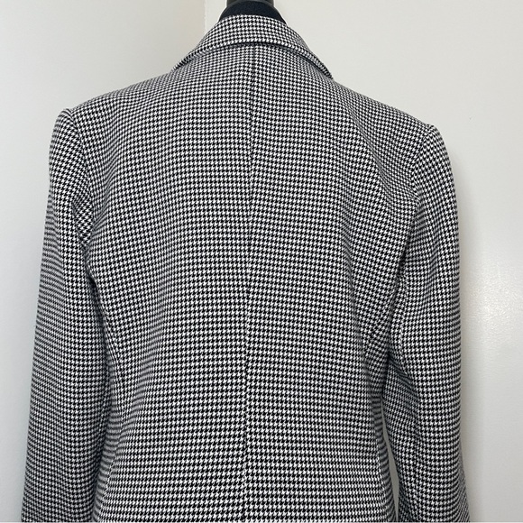 Favorite Daughter- THE PHOEBE BLAZER Black And White Houndstooth Size Medium - Picture 12 of 15